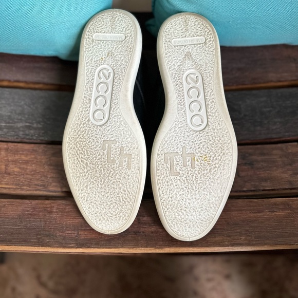 Black Leather ECCO MINIMALIST size 41/US 10 - Picture 5 of 6